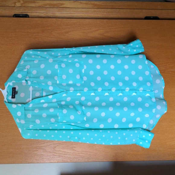 My Michelle Tops - My Michelle polka dot top